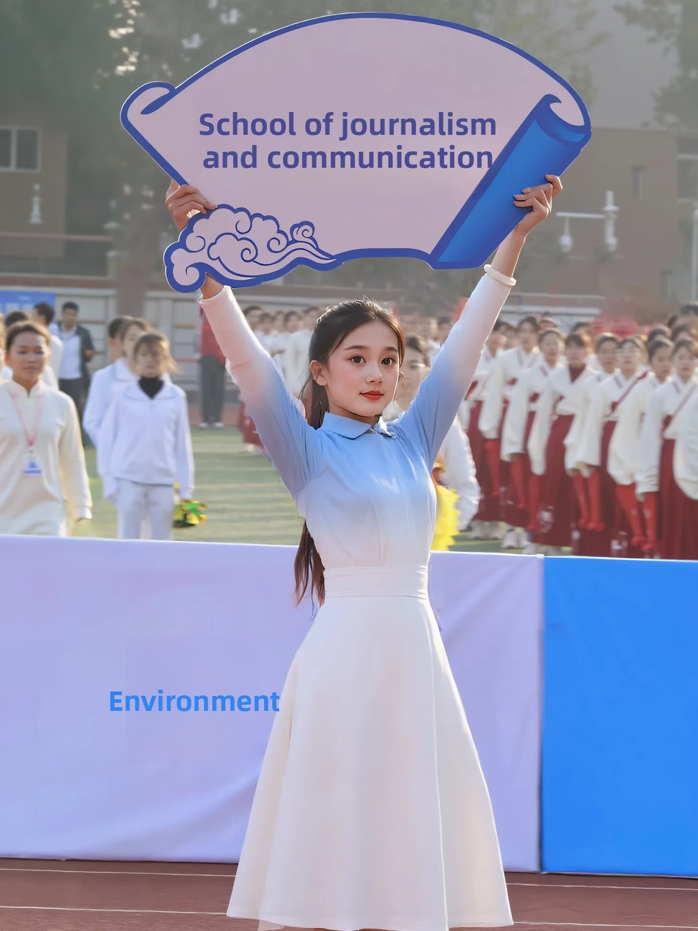 

Opening Ceremony Flag Bearing Ceremony orm Elementary School Students Chorus Reading Cetition Entrance Class Banner Cl...