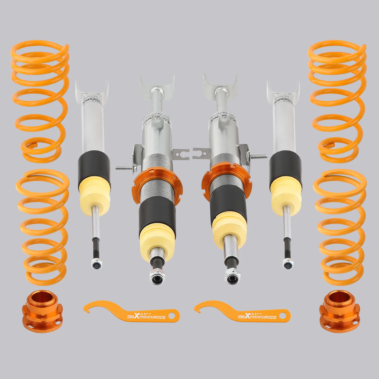 Coilover Suspension Spring Adjustable Shock Kit for Nissan 350Z Z33 2003-2008