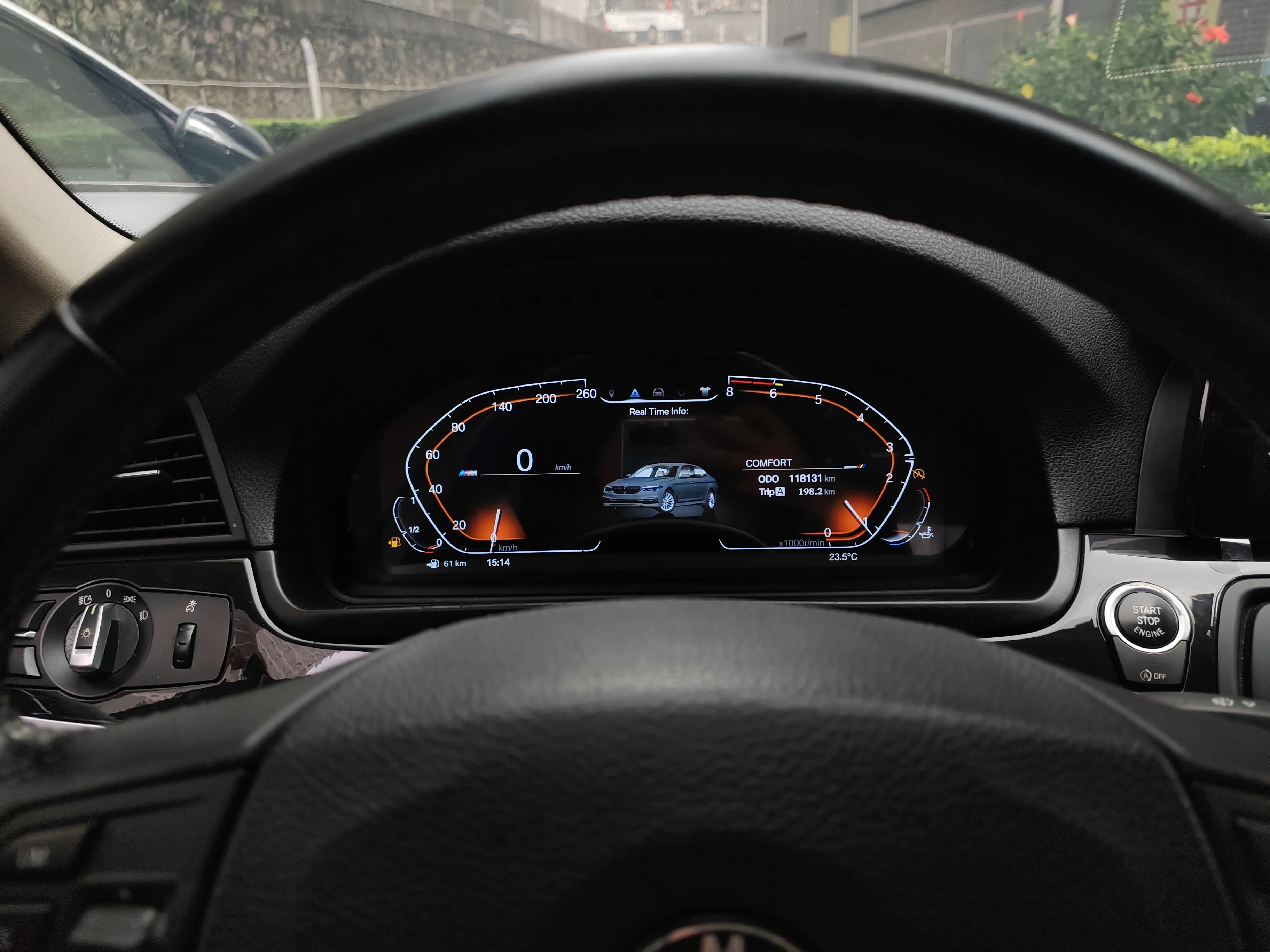 12.3 بوصة سيارة LCD أداة رقمية العنقودية ل X5 E70 X6 E71 CCC CIC 2006-2013 ترقية عداد السرعة قمرة القيادة لينكس #4