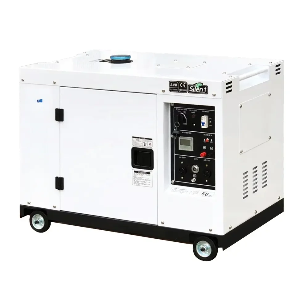 FOR soundproof silent Diesel Generator 220v/380v 60hz 3phase Generator Standby Electric Power Plant 10kw Diesel 10 Kw