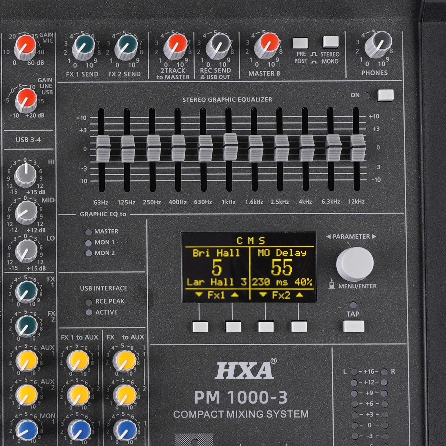 Hot Sale Professional Audio Powered  Mixer PM1000-3  Karaoke Powered Amplifier High Power Audio Mixer