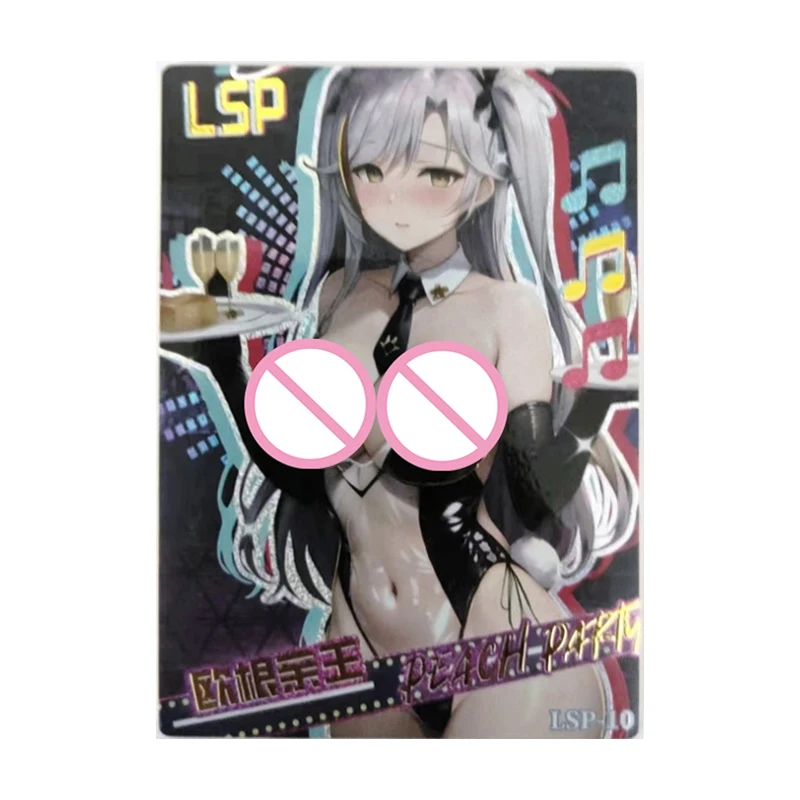 Anime Goddess Story Rare LSP Refraction Foil Atago Elysia Yamato Reze Prinz Eugen Toys for boy Collectible Card Birthday Present