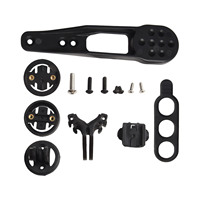 Road Bike Bicycle Handlebar Computer Mount For -Canyon H31 CP10 CP20 For Garmin -Bryton -Cateye With 4pcs Bases 1pc Light Mounts