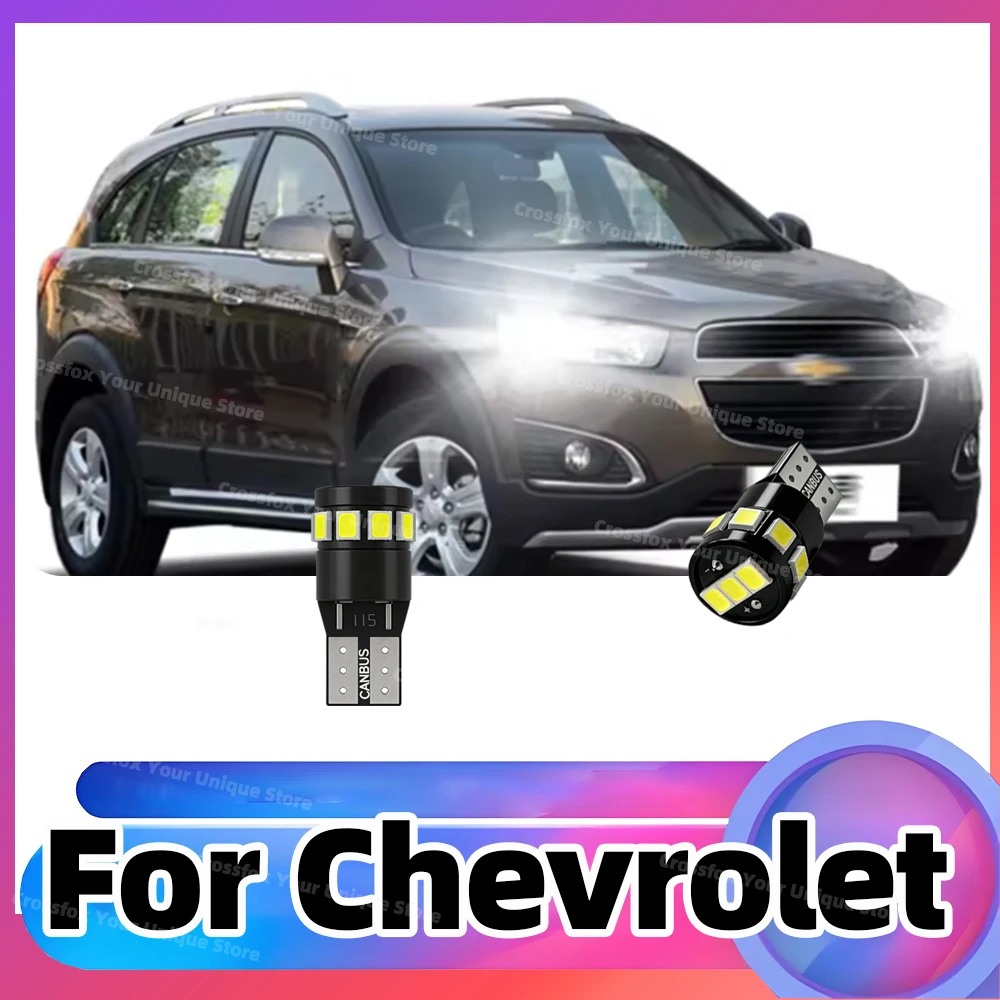 

2x LED Clearance Bulb Parking Lamp W5W T10 For Chevrolet Aveo Captiva 2006-2018 Corvette Cruze Epica Lacetti Niva Nubira Orlando