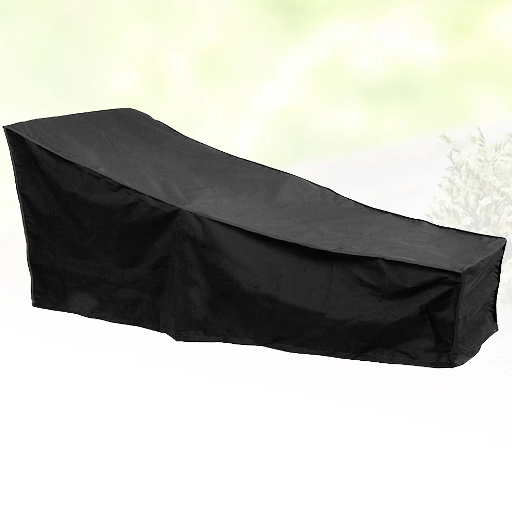 

Deck Chair Cover Oxford Cloth Waterproof Durable Outdoor niture Protector Patio Chairs Dust Dirt Sun Rain Snow Home Yard