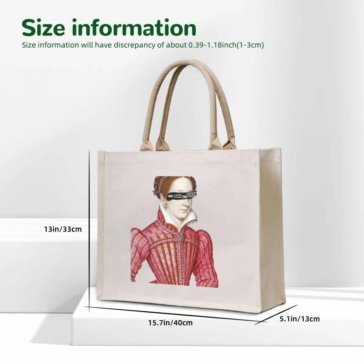 Mary, Queen of Scots Tote Bag Lady bag large size bags personalized tote