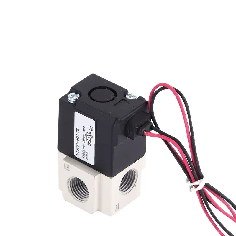Pneumatic Direct-acting Solenoid Valve High Frequency VT307-3G/4G/5G/6G/4G1/5G1-01/02 Electromagnetic Two Three-way Vacuum Valve