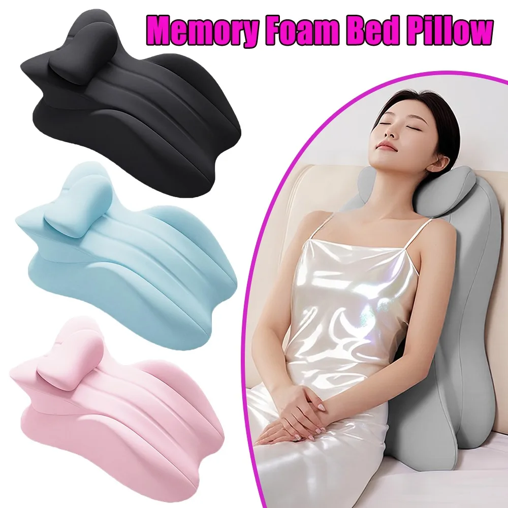 

Подушка из пены с эффектом памяти для сна, подушка для чтения телефона, подушка для поясничной поддержки, удобная подушка для отдыха на ногах, совместное использование пар