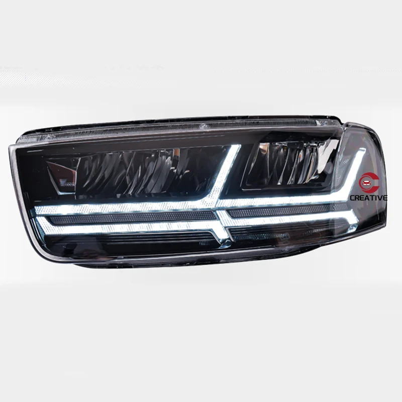 

Car Lights for Captiva Headlight Projector Lens 2011-2018 Upgrade Q7 Head Lamp Dynamic Signal All LED DRL Headlights