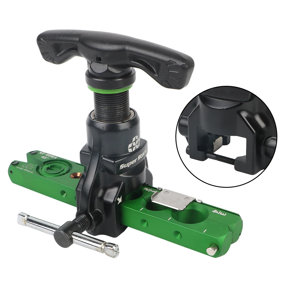 

Расширитель медной трубки ST-806A Эксцентриковый расширитель трубок Инструмент для развертки Развертка Инструмент для развальцовки медных труб Холодильные инструменты