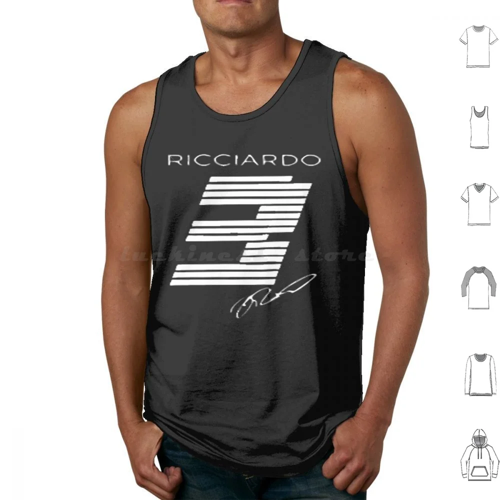 Dr3 Tank Tops Print Cotton Daniel Ricciardo Daniel Ricciardo Daniel Ricciardo Ric3 Daniel Ricciardo Mc Laren