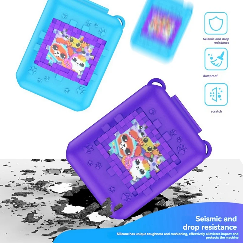 For Bitzee Pet Machine Case Protective Cover Silicone Box For Kids Electronic Virtual Pets Protective Shell Accessories