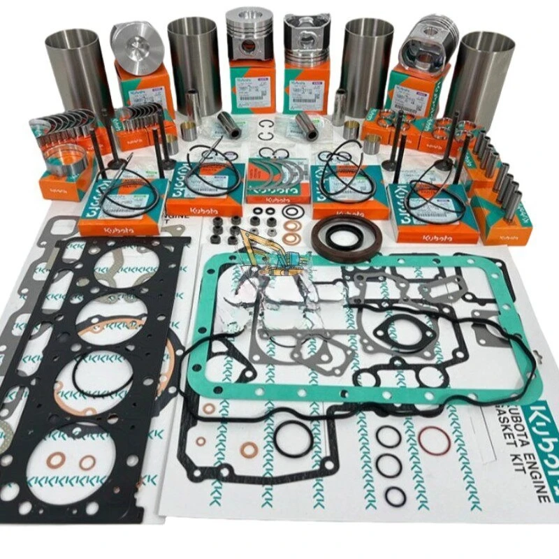 Kubota D1105 V2403 V2607 D722 V3307 D782 Engine Piston Ring Overhaul Parts
