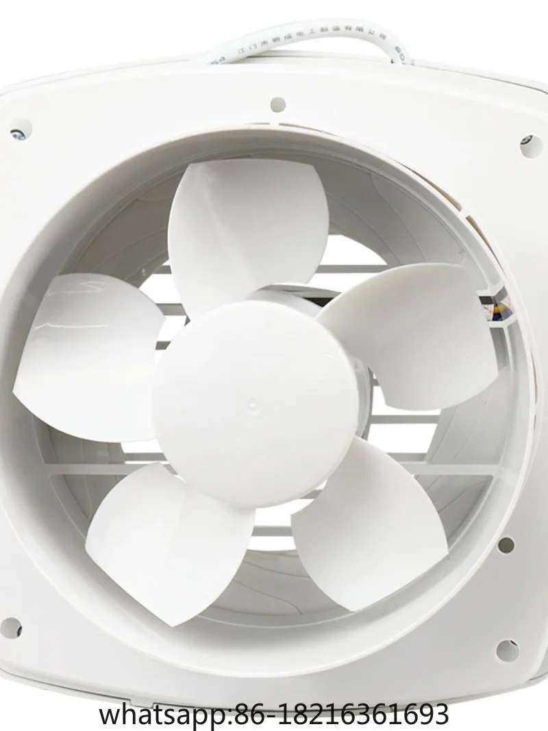 Jinling exhaust fan window type round hole ventilation fan toilet glass special rope switch exhaust fan seal silent