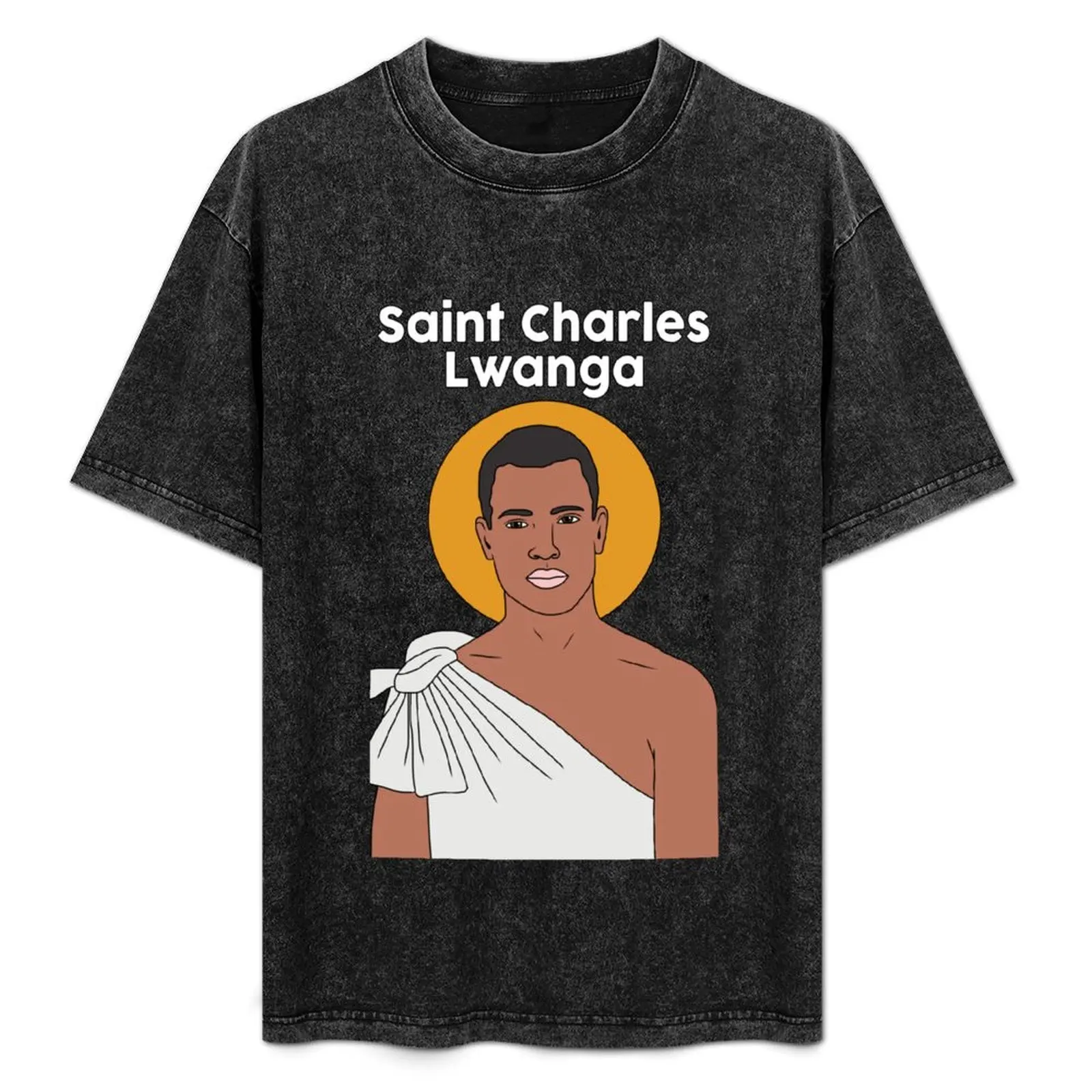 

Saint Charles Lwanga T-Shirt Plus Size Quick Dry Sports Tee