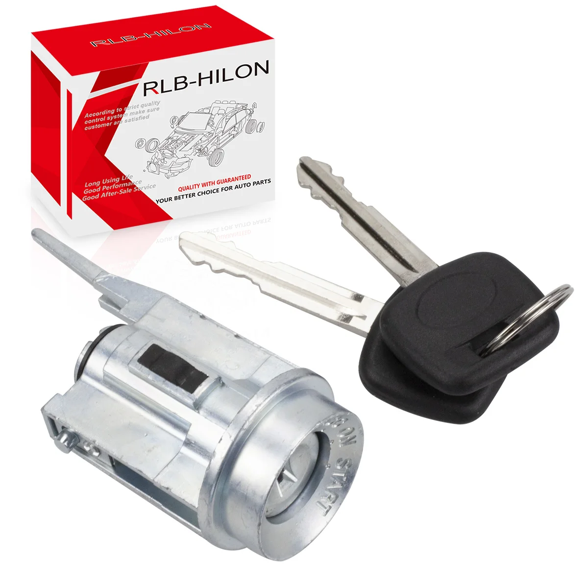 Ignition Lock Cylinder with 2 Keys for Toyota 4Runner Tacoma Pickup Hilux Corolla 69057-35070
