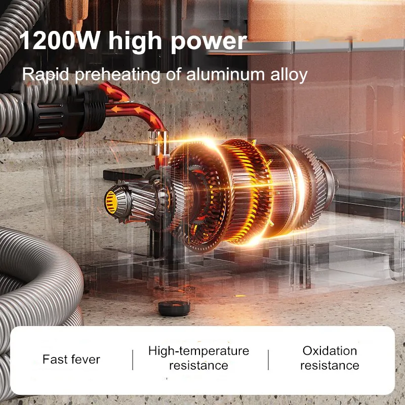 High-Pressure Steam Cleaner for Home and Industrial Use Electric Portable Steam Cleaner for Deep Cleaning and Sanitizing