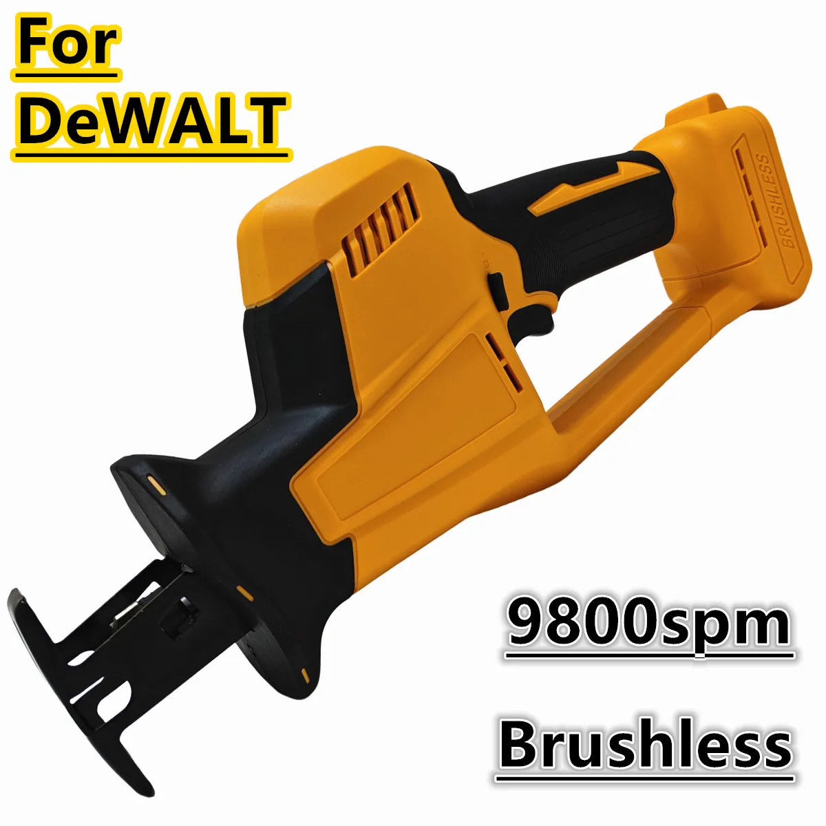 

For DeWALT 20V 18V Battery Brushless Reciprocating Saw Adjustable Speed Cordless Electric Saws Wood Metal PVC Pipe Power Tools