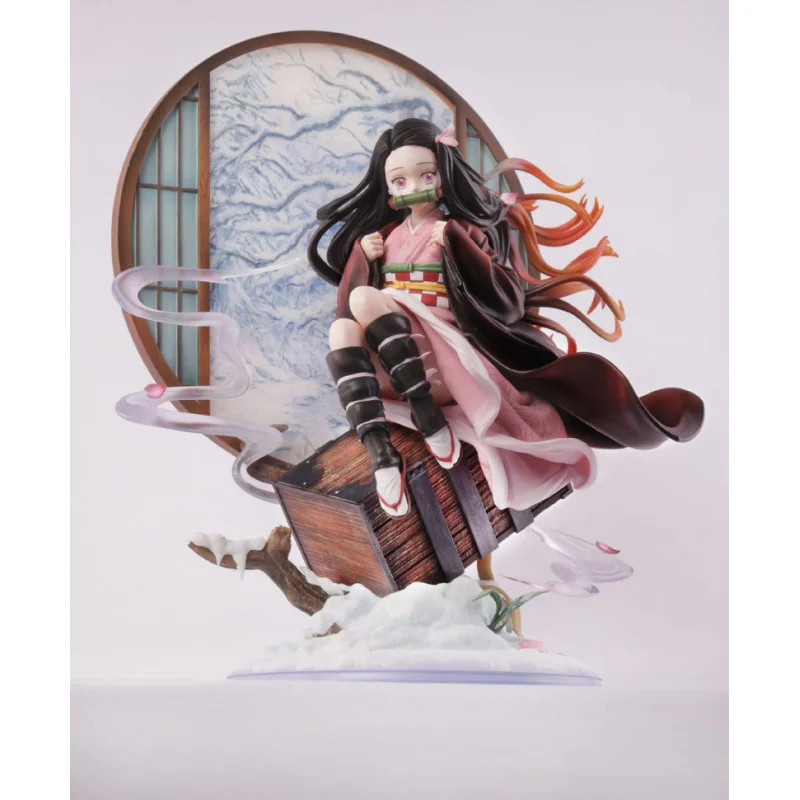 

Nezuko Kamado Demon Slayer Anime Figure GK Statue Model Action Doll Collectible Toy Gift