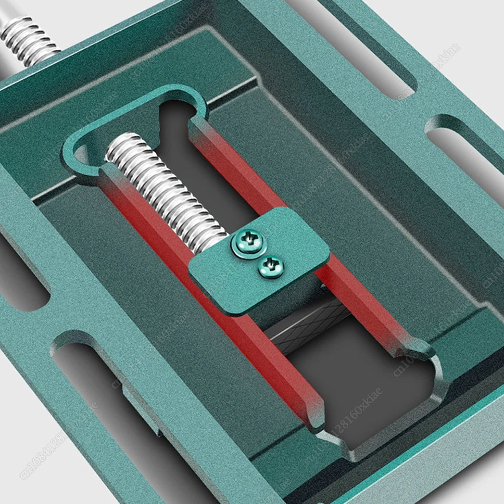 1PC 3 Inch / 4 Inch Vise Flat Mouth Vise Home Fixed Table Drilling And Milling Machine Special Manual Fixture Precision New