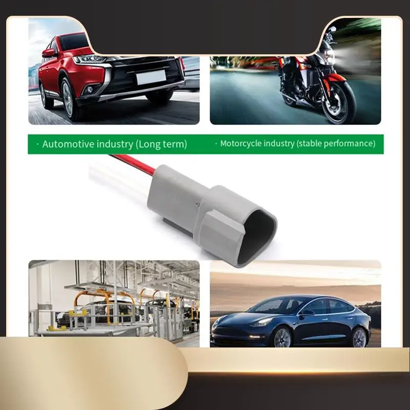 

For Deutsch Automotive Waterproof Connector With Wire Sheath Harness Connector, 3-Hole Male End With Wire DT04-3P Durable-N36R