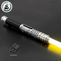 TXQSABER Lichtschwert Neo Pixel SNV4 Smooth Swing Blaster Force Metallgriff Cosplay Spielzeug App-Steuerung Laserschwert Ventress Replik