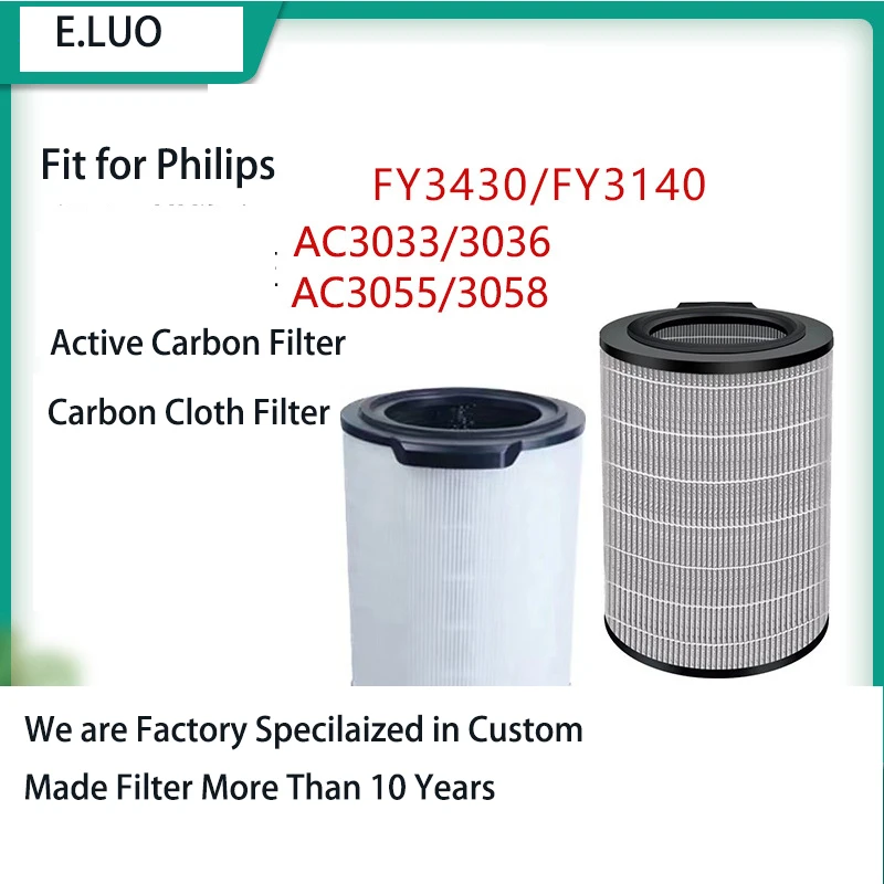 

Composite Filter Cartridge Filter FY3140 Air Filter Replacement for Philips AC3033 AC3036 AC3055 AC3058 Housing Air Clean