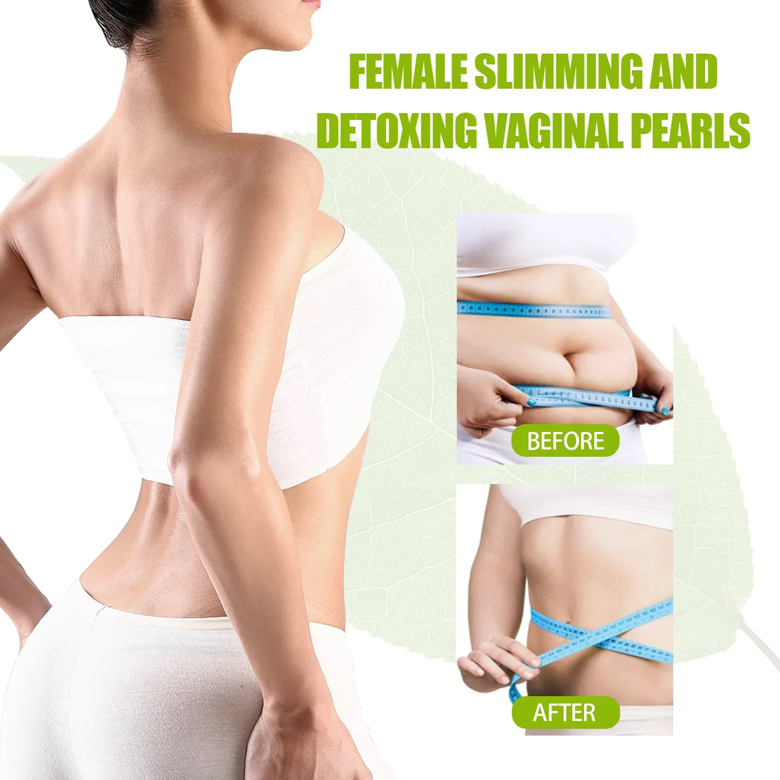 EELHOE Body Slimming Pill Tummy Cellulite Removal Belly Sculpting Vaginal Detoxification Cleaning Uterus Balls Weight Loss Pills