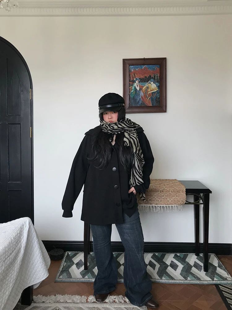 

Современные джинсы-клеш из денима для женщин больших размеров, с эластичным поясом, стрейчевые, на молнии, в стиле ретро, до 200 фунтов