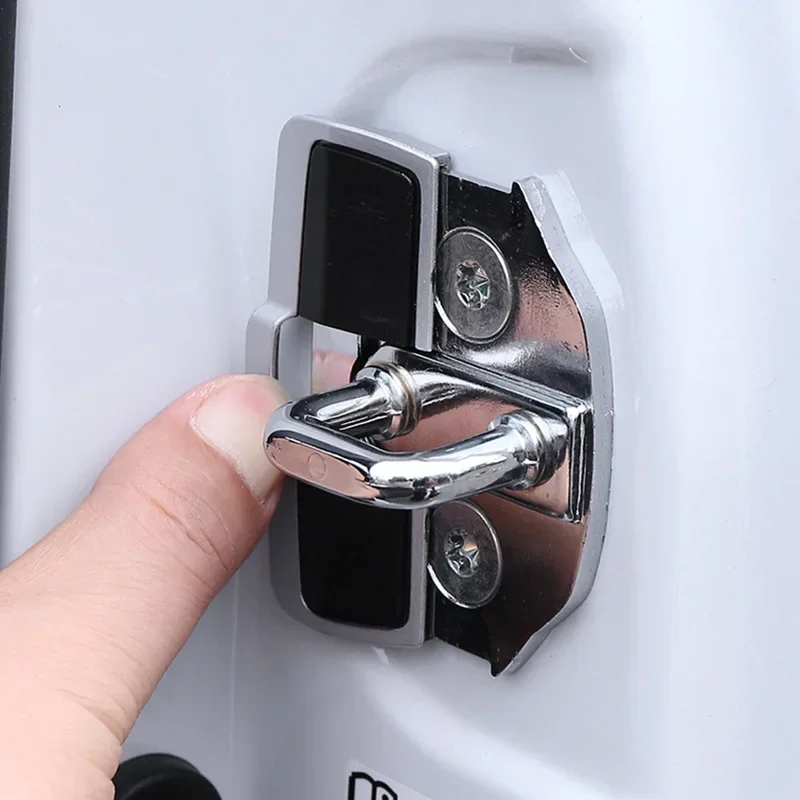 Car TRD Door Lock Buckle Upgraded Stabilizer Cover Latches Stopper For-Lexus-Toyota Series Eliminate Abnormal Space