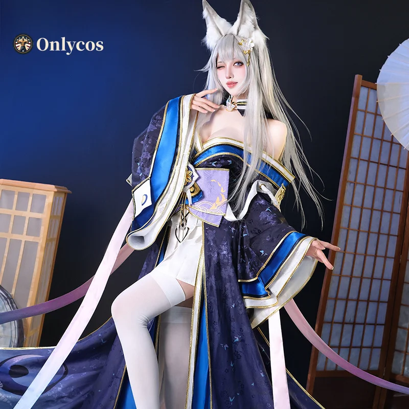 

Azur Lane Shinano Cosplay Costume Full Set Uniform Role Play Halloween Carnival Party Outfit for Women Onlycos