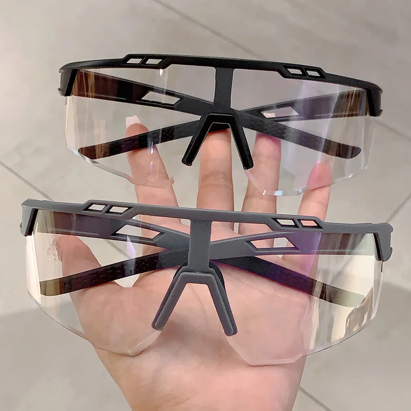 Punk Photochromic Sunglasses Women For Men Luxury Brand Designer Vintage Sun Glasses Ski Cycling Windproof Outdoor Sport Goggle image 3