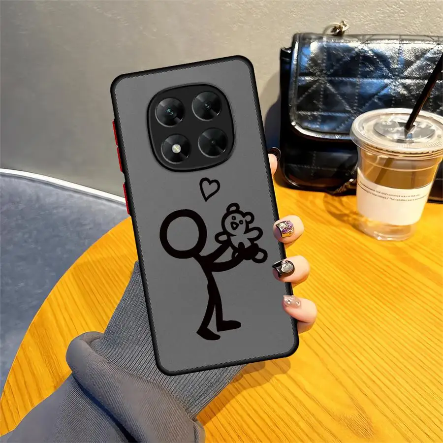 Casing Handphone Gambar Karakter Lucu untuk Xiaomi Redmi Note 11S 9S 7 12s 8 9 10 11 Pro 8T 10S 13 14 12 Pro Plus