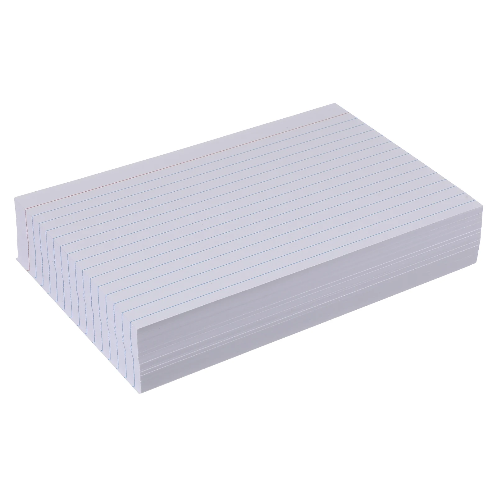 

200pcs Index Card Lined Note Cards Blank Notepad Portable Flashcards For Students Vocabulary Study Office Use Ruled