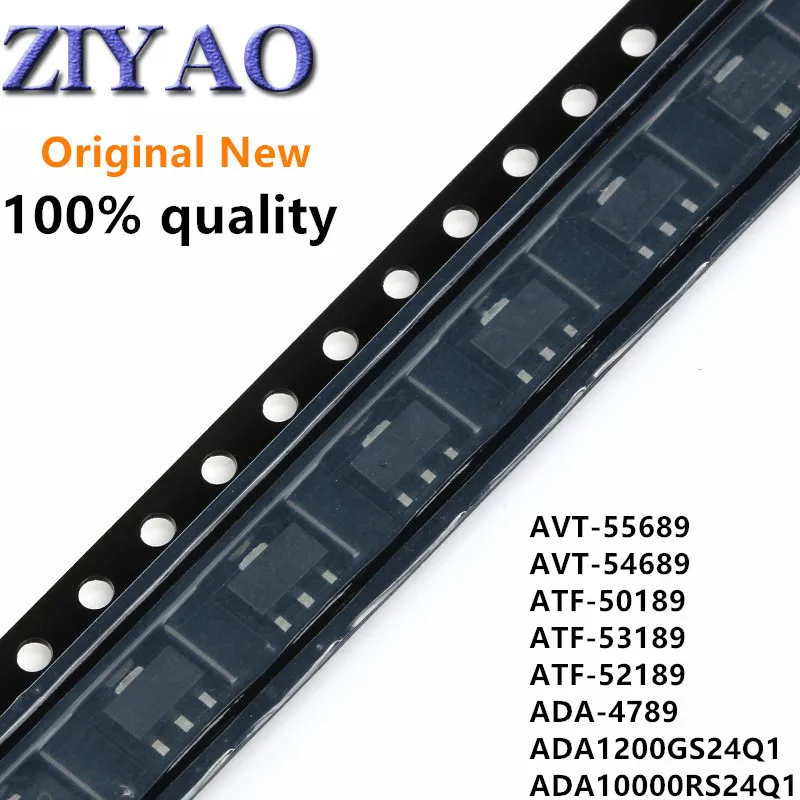 

10PCS AVT-55689 AVT-54689 ATF-50189 ATF-53189 ATF-52189 ADA-4789 ADA1200GS24Q1 ADA10000RS24Q1 SOT-89 1