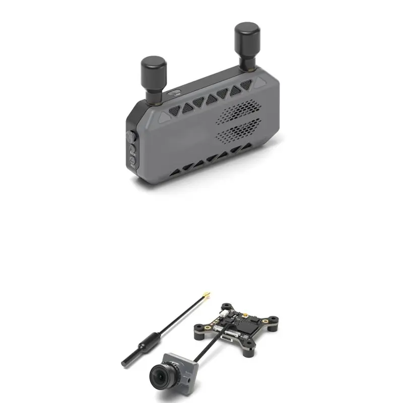 

[LXYA68Z!] VRX Receiver 5.8Ghz 6Km Supports All FPV Goggles And Displays With -Compatible Input 6Km VRX Receiver