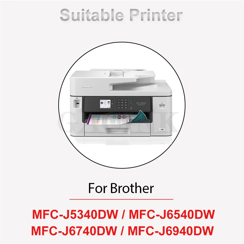 Stable Chip For Brother LC402XL LC402 For Brother MFC-J5340DW MFC-J6540DW MFC-J6740DW MFC-J6940DW Printer Use on North America