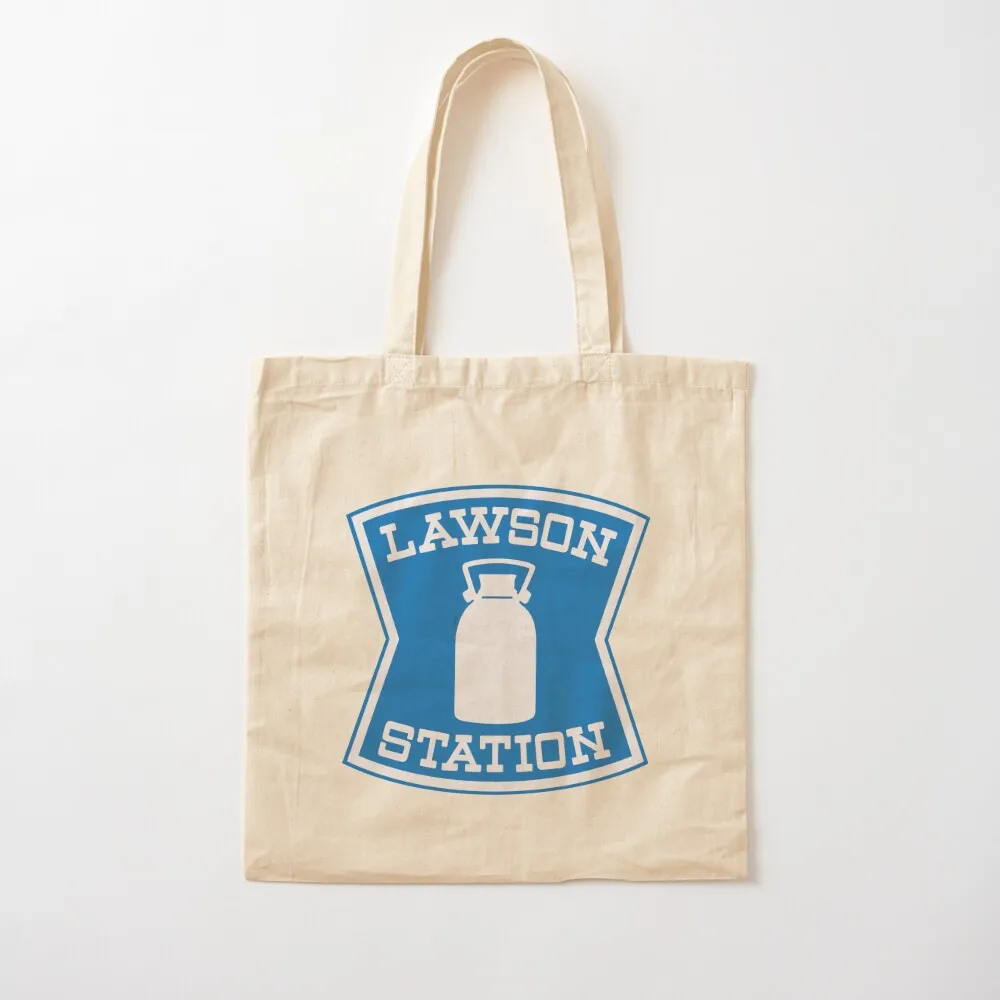 

Lawson Station - Japanese Convenience Store Tote Bag Lady bags custom fabric bag large size bags Canvas Tote Bag