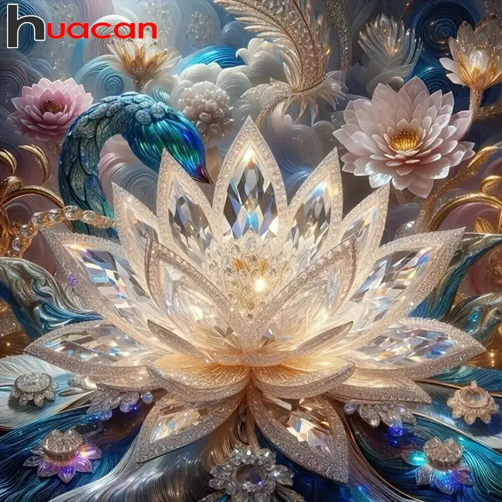 Huacan Diamant Malerei Tier Hund Neuheiten Diamant Mosaik Cartoon Mirroe Kunst Wohnkultur Diy Geschenk Strass Bilder