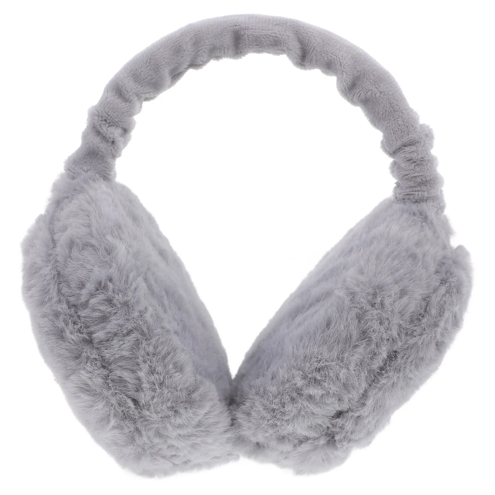الإبداعية هدية الشتاء الأذن دفئا غطاء للأذنين الدافئة أغطية الرأس ملحق للنساء الفتيات غطاء للأذنين الرمادية تدفئة الأذن