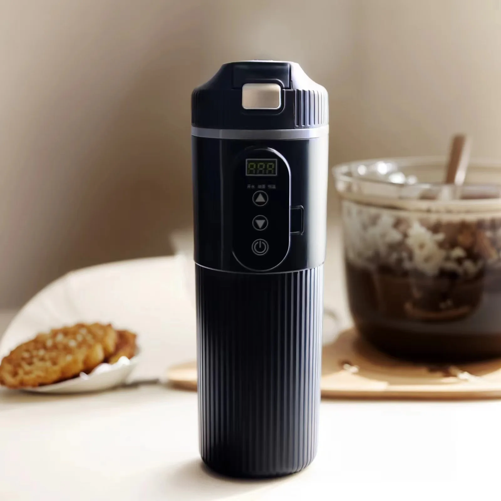 Smart car water cup, thermos cup, travel kettle, car heating water cup, boiling water teacup 500ml