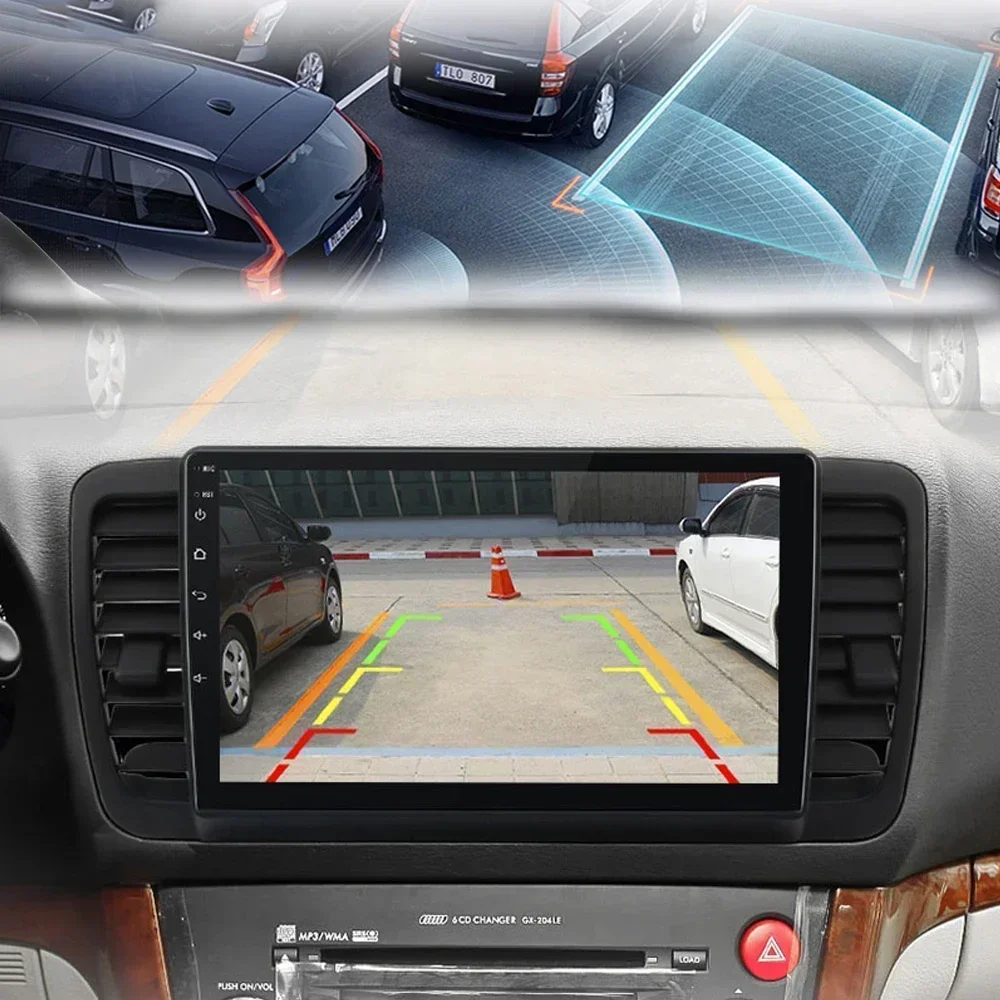 for Subaru Outback 3 Legacy 4 2003-2009 2 Din Android 17 Car Radio Multimedia Car Stereo Radio Intelligent 4G Navigation Carplay