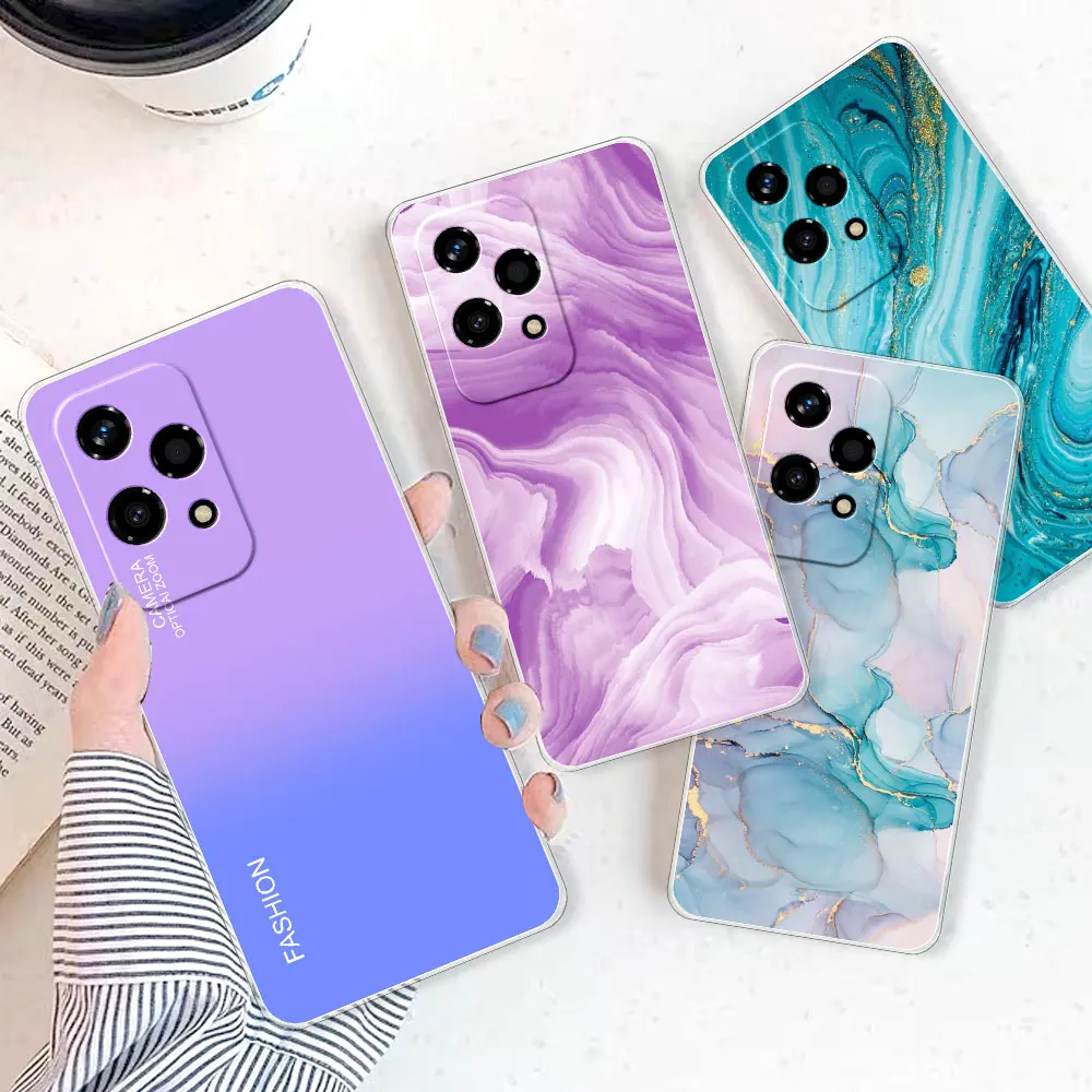 For Honor 200 Lite Case Back Cover For Honor 200 Lite Clear Soft Silicone Protect Phone Case on Honor200Lite 6.7 inch Coque