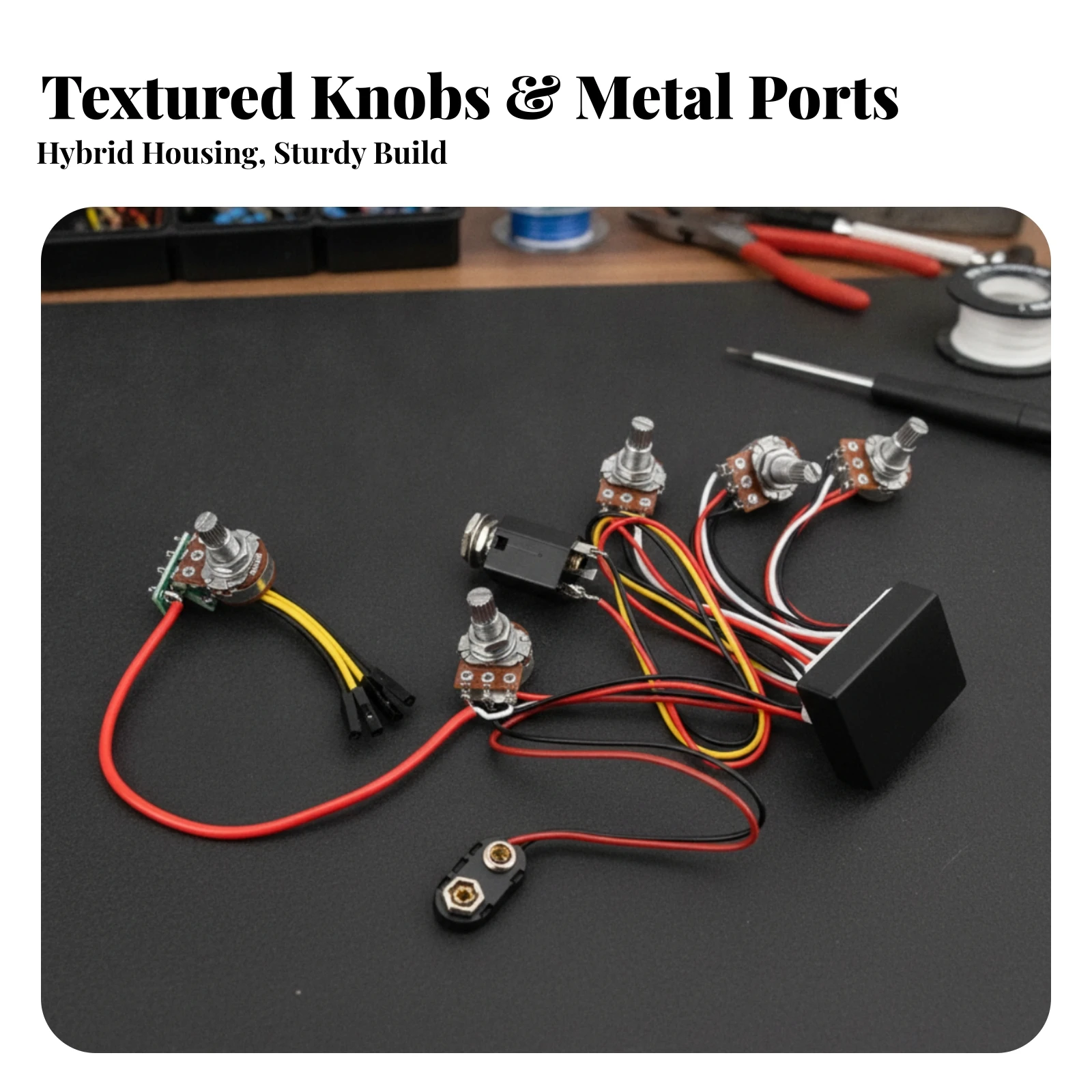 Electric Guitar Wiring Harness Prewired Guitar Wiring Harness Easy Install Full Size for Guitarists, Instrument Upgrade