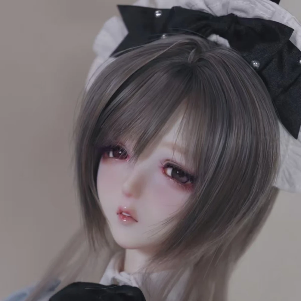 1/4 BJD Puppenkopf ohne Make-up aus Harz DIY Frauenpuppen-Zubehör Spielzeug Geschenk – Detail 1