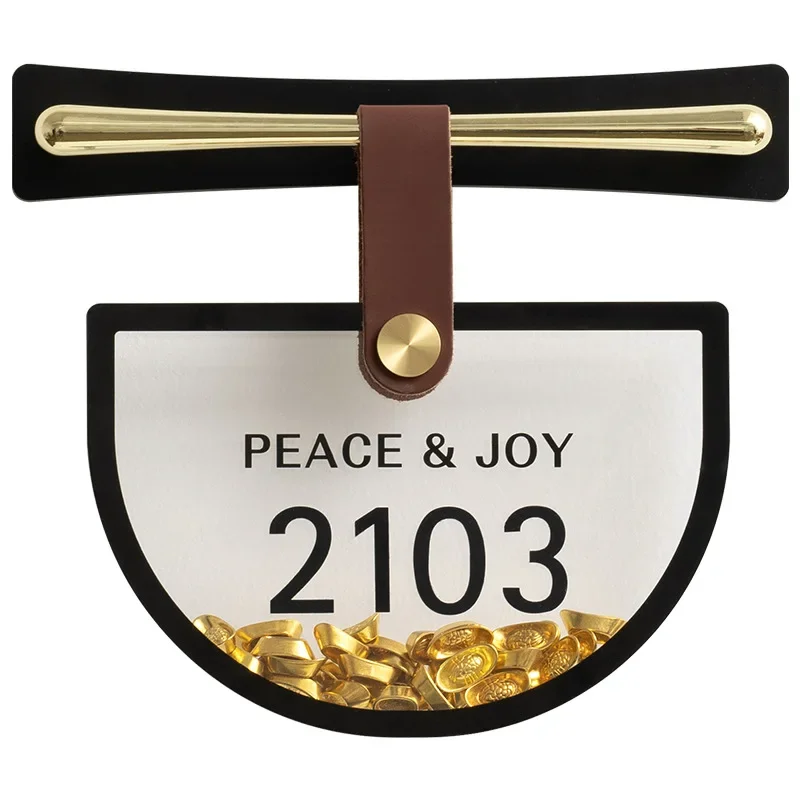 

Premium acrylic pendant number plate