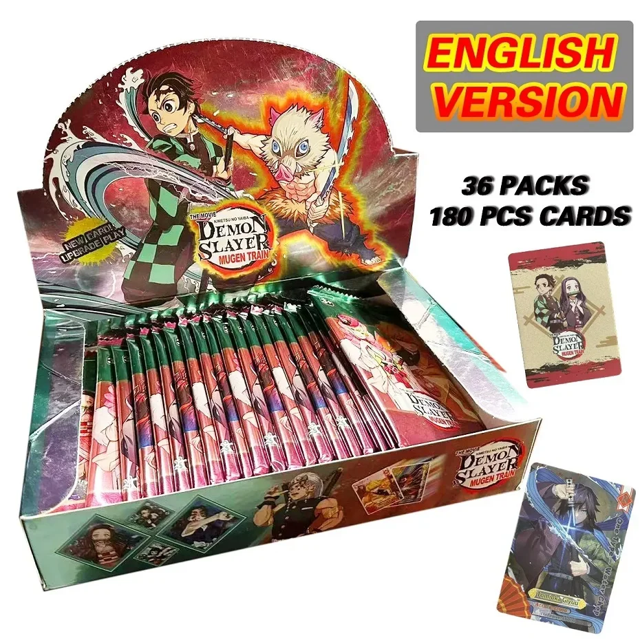 &2026 New Flash Demon Slayer Cards Mugen Train SSP Card Ultra Rare Card Tanjirou Kamado Nezuko Character Collection Card