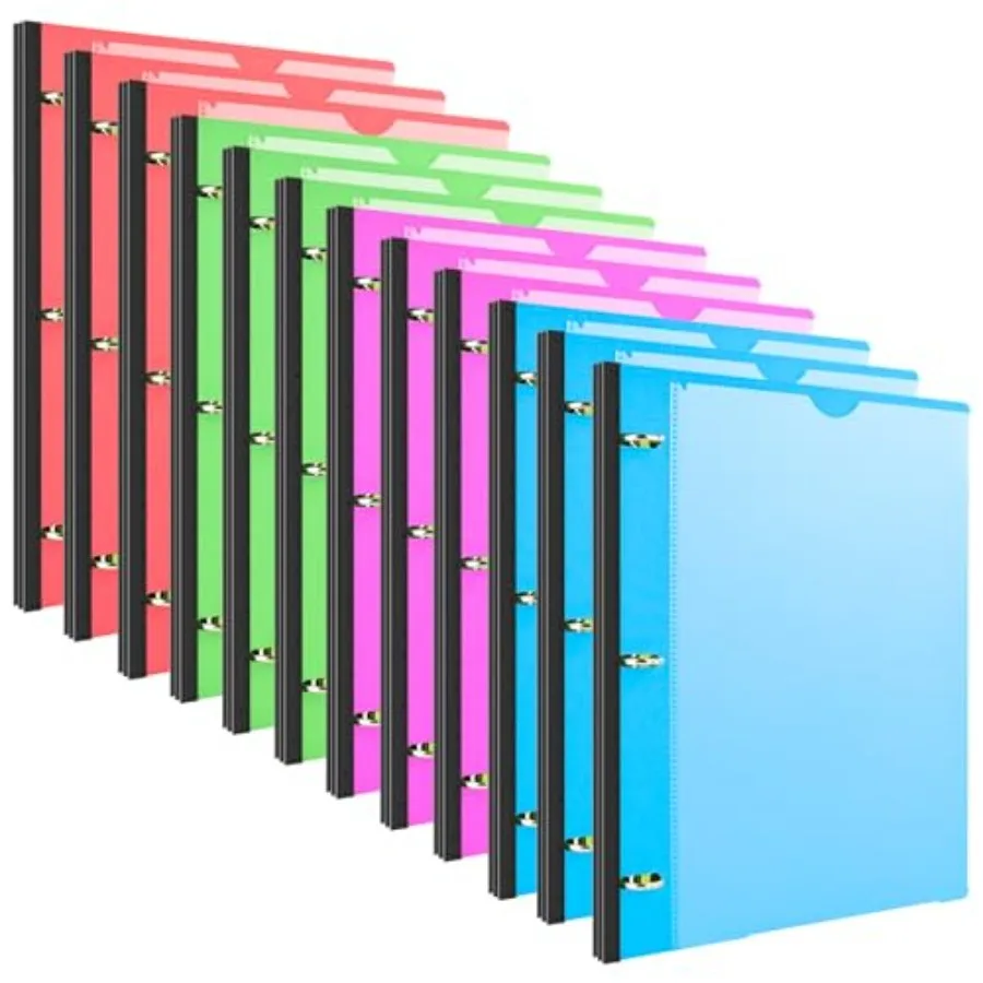 

Телескопический 3-кольцевой переплет, 2 гибких переплета, 3-кольцевая обложка с возможностью индивидуализации и каталог, вместимость 225 листов