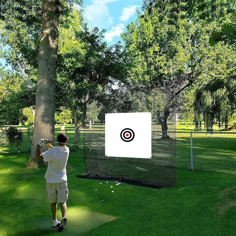 

Golf Hitting Cloth Practice Net Golf Practice Training Target for Backyard Golf Training Aids Indoor Outdoor