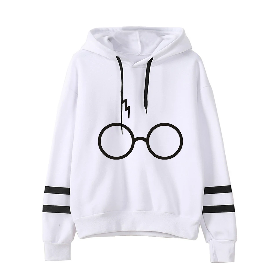 Brille gedruckt Sweatshirt Hoodies Frauen/Männer lässig Harajuku Hoodie Sweatshirts Mode Fleece Jacke Mantel Marke Kleidung